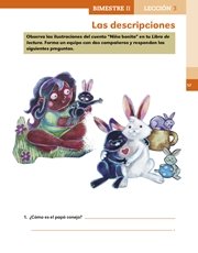Libro Español libro para el alumno segundo grado Página 57