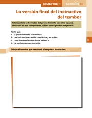 Libro Español libro para el alumno segundo grado Página 85