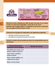 Libro Español libro para el alumno segundo grado Página 88