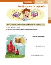 Libro Español libro para el alumno segundo grado Página 97