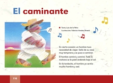 Libro Español libro de lectura segundo grado Página 116
