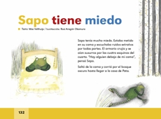 Libro Español libro de lectura segundo grado Página 132