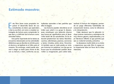 Libro Español libro de lectura segundo grado Página 4