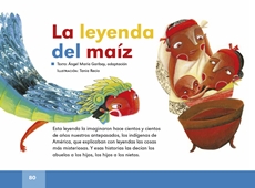 Libro Español libro de lectura segundo grado Página 80