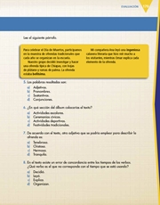 Libro Español sexto grado Página 179