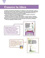 Libro Español sexto grado Página 4