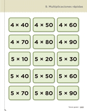 Libro Desafíos Matemáticos tercero grado Página 203