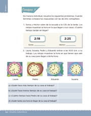 Libro Desafíos Matemáticos tercero grado Página 34