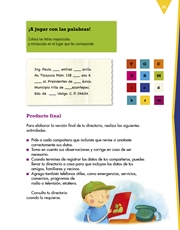 Libro Español tercero grado Página 35