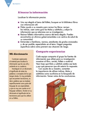 Libro Español tercero grado Página 44