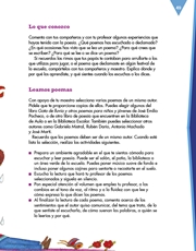 Libro Español tercero grado Página 49