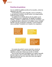 Libro Español tercero grado Página 84
