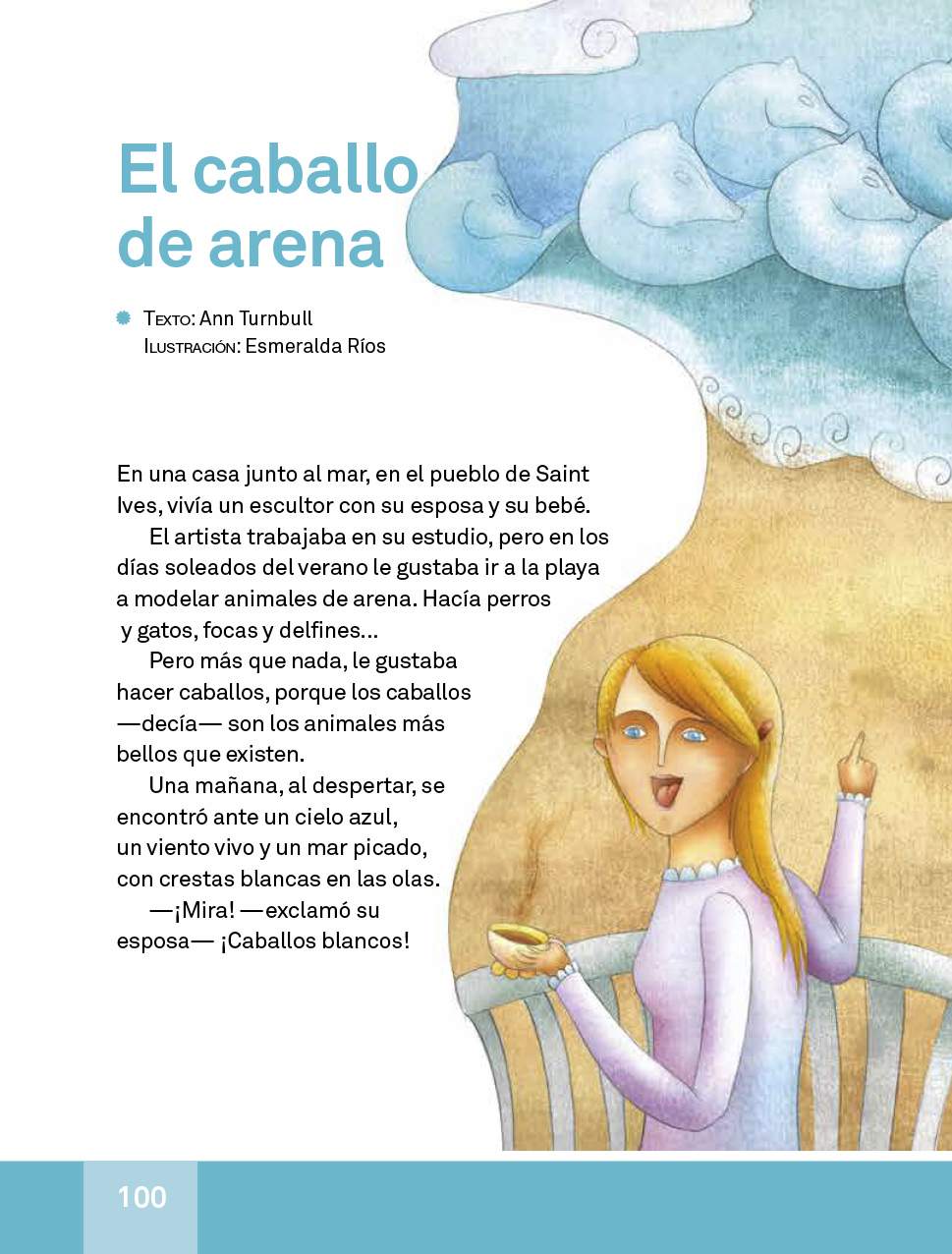 Persuasión Problema Grabar Español libro de lectura Tercer grado 2017-2018 - Página 100 de 161 - Libros  de Texto Online