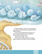 Libro Español libro de lectura tercero grado Página 101