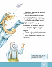Libro Español libro de lectura tercero grado Página 107