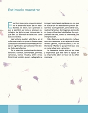 Libro Español libro de lectura tercero grado Página 4