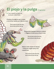 Libro Español libro de lectura tercero grado Página 50