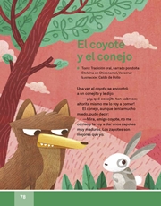 Libro Español libro de lectura tercero grado Página 78