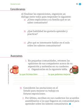 Proyectos del Aula Primer grado página 045