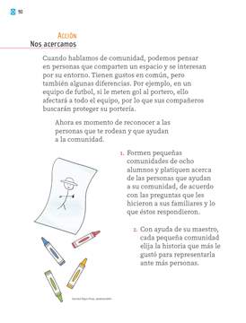 Proyectos Comunitarios Primer grado página 090