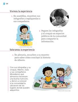 Proyectos Comunitarios Primer grado página 104