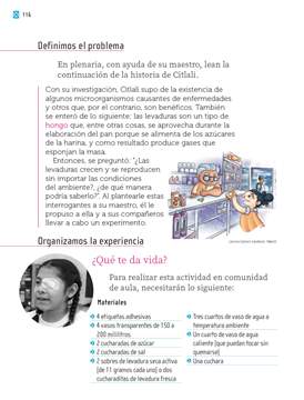 Proyectos Comunitarios Primer grado página 116