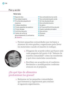 Proyectos Escolares Primer grado página 206