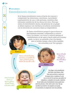 Nuestros Saberes Segundo grado página 214
