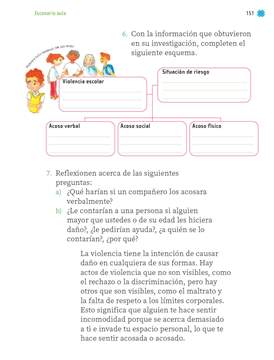 Proyectos del Aula Segundo grado página 151