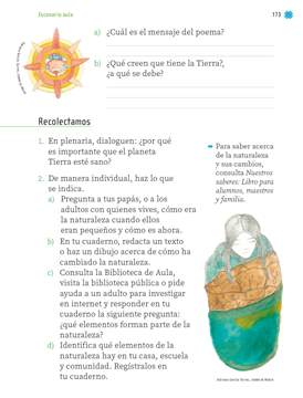 Proyectos del Aula Segundo grado página 173