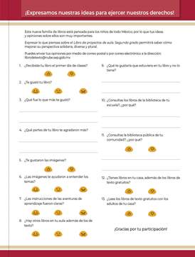 Proyectos del Aula Segundo grado página 255