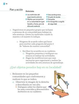 Proyectos Comunitarios Segundo grado página 094