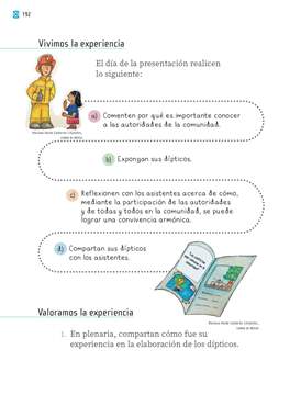 Proyectos Comunitarios Segundo grado página 192