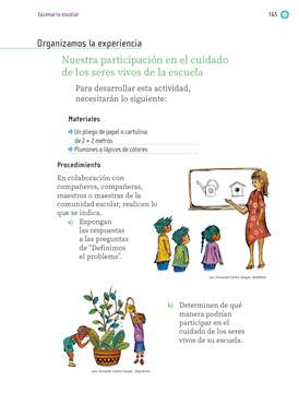 Proyectos Escolares Segundo grado página 165