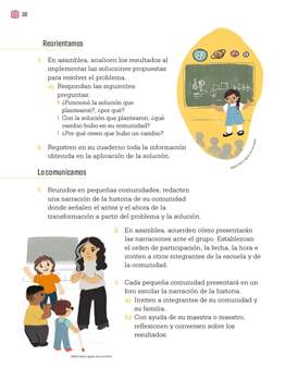 Proyectos Comunitarios Tercer grado página 030