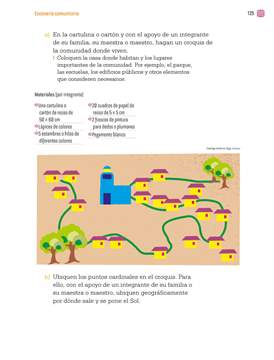 Proyectos Comunitarios Tercer grado página 125