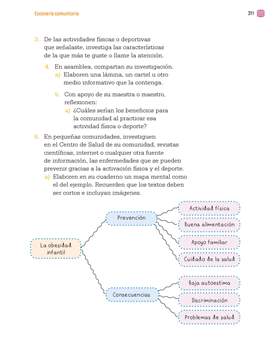 Proyectos Comunitarios Tercer grado página 311