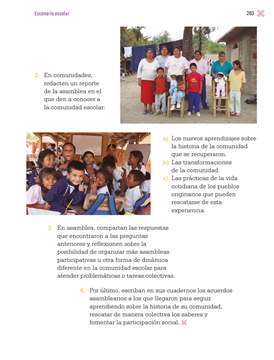 Proyectos Escolares Tercer grado página 263