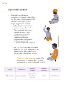 Proyectos Escolares Tercer grado página 274