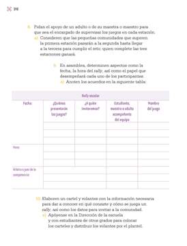 Proyectos Escolares Tercer grado página 316