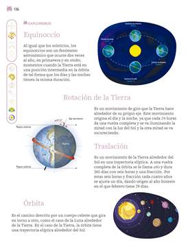 Nuestros Saberes Cuarto grado página 136