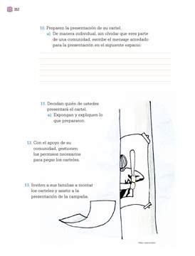 Proyectos Comunitarios Cuarto grado página 352
