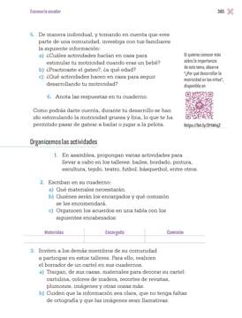 Proyectos Escolares Cuarto grado página 305