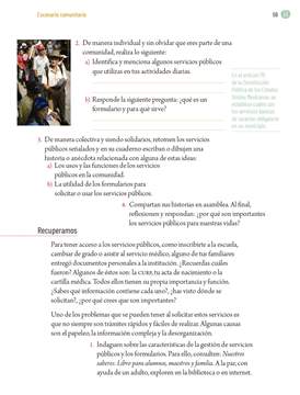 Proyectos Comunitarios Quinto grado página 059