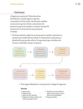 Proyectos Comunitarios Quinto grado página 097