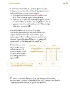 Proyectos Comunitarios Quinto grado página 177