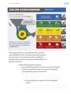 Proyectos Comunitarios Quinto grado página 205