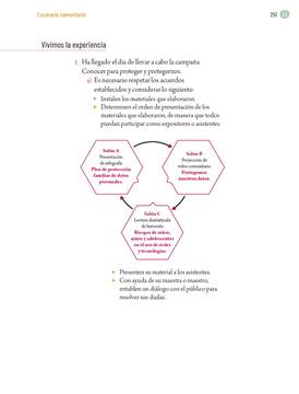 Proyectos Comunitarios Quinto grado página 251