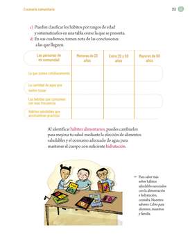 Proyectos Comunitarios Quinto grado página 313