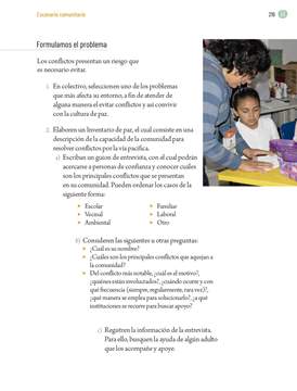Proyectos Comunitarios Sexto grado página 219